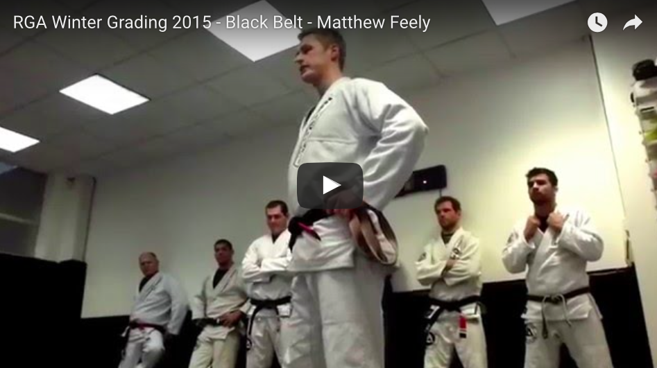 Powerful Black Belt Promotion Speech from Roger Gracie Student