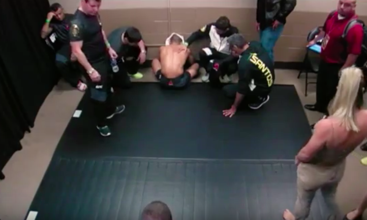 UFC Releases Aldo Post Fight Locker Room Footage