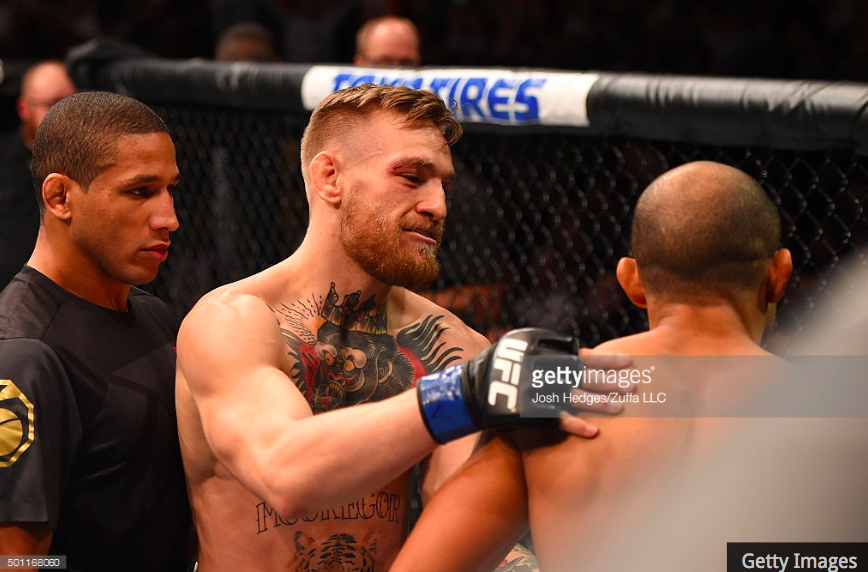 Conor McGregor On What He Told Jose Aldo After The Fight