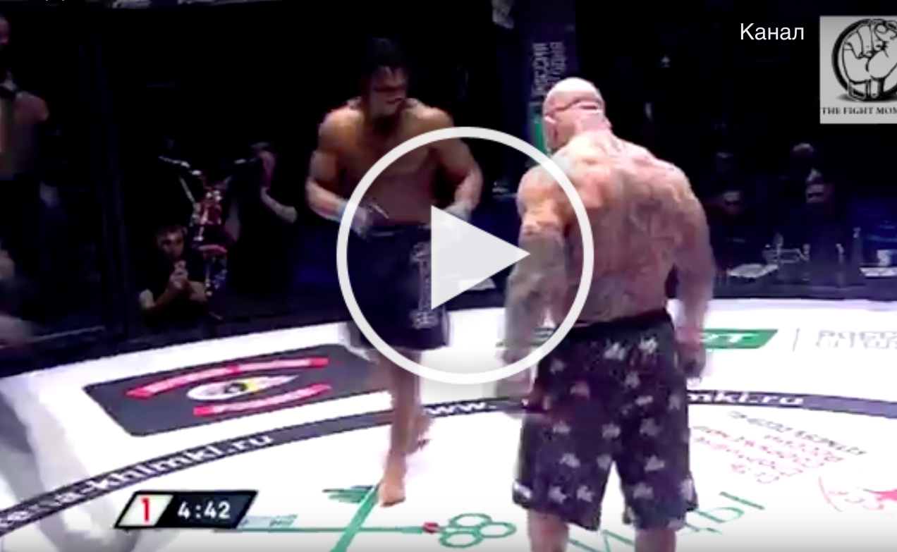 Jeff Monson Gets Faceplanted in First Fight as a Russian Citizen