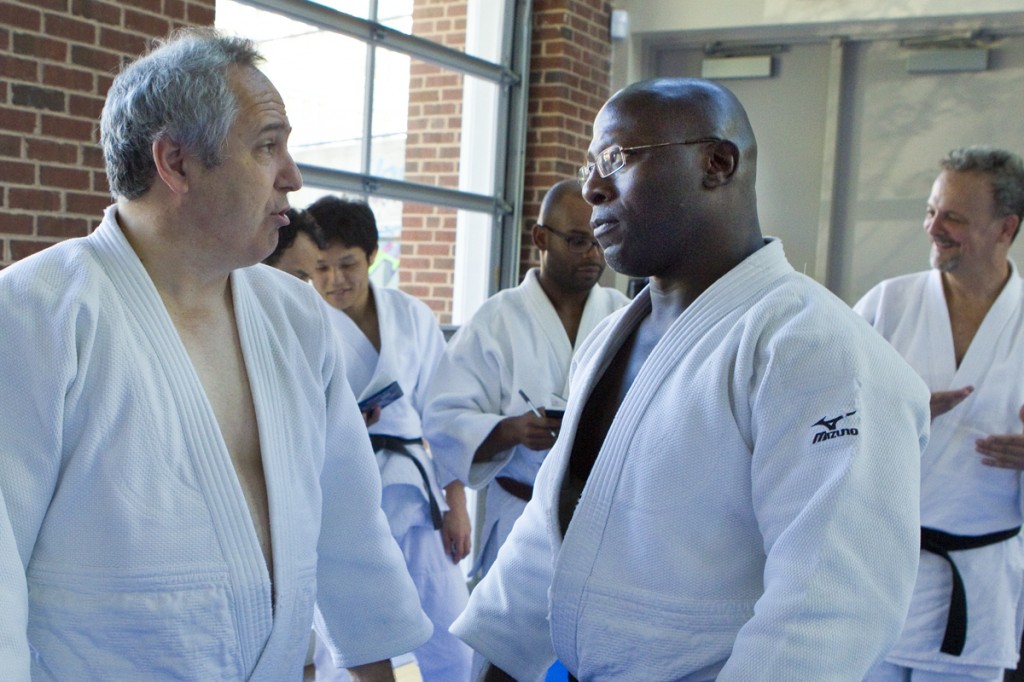 How To Beat The Stiff Arm In Judo & BJJ- Rhadi Ferguson, Judo Olympian
