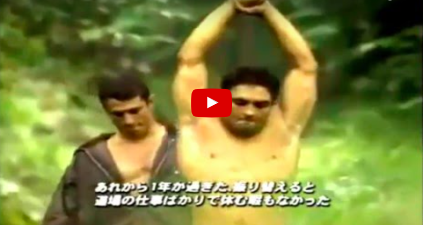 Rare Video: Rickson Gracie Workout in Nature
