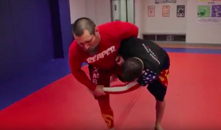 Sambo Master Vladislav Koulikov Teaches Uchi Mata for Grappling