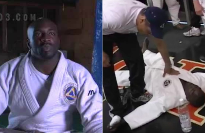 Watch: Kevin Casey in BJJ Match Coached by Rickson Gracie