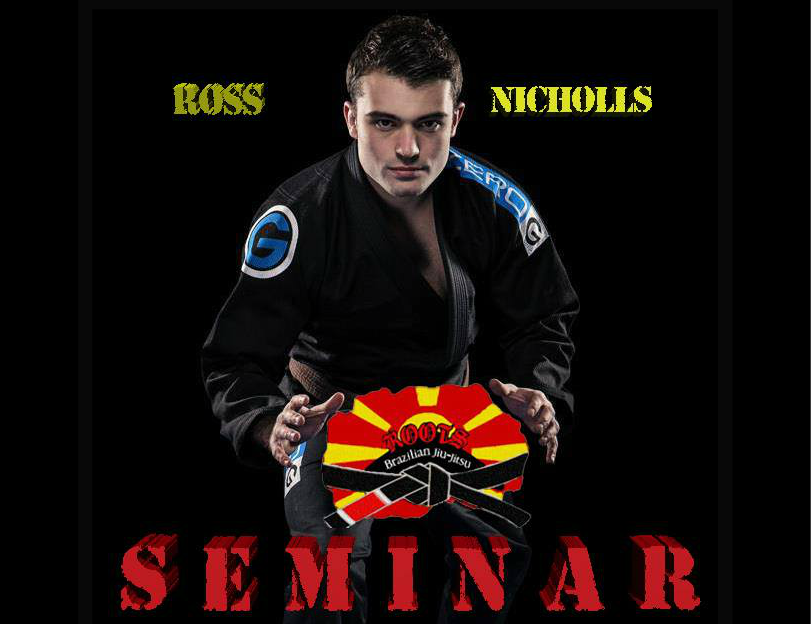 Roger Gracie Black Belt Ross Nichols on Upcoming Seminar in Macedonia