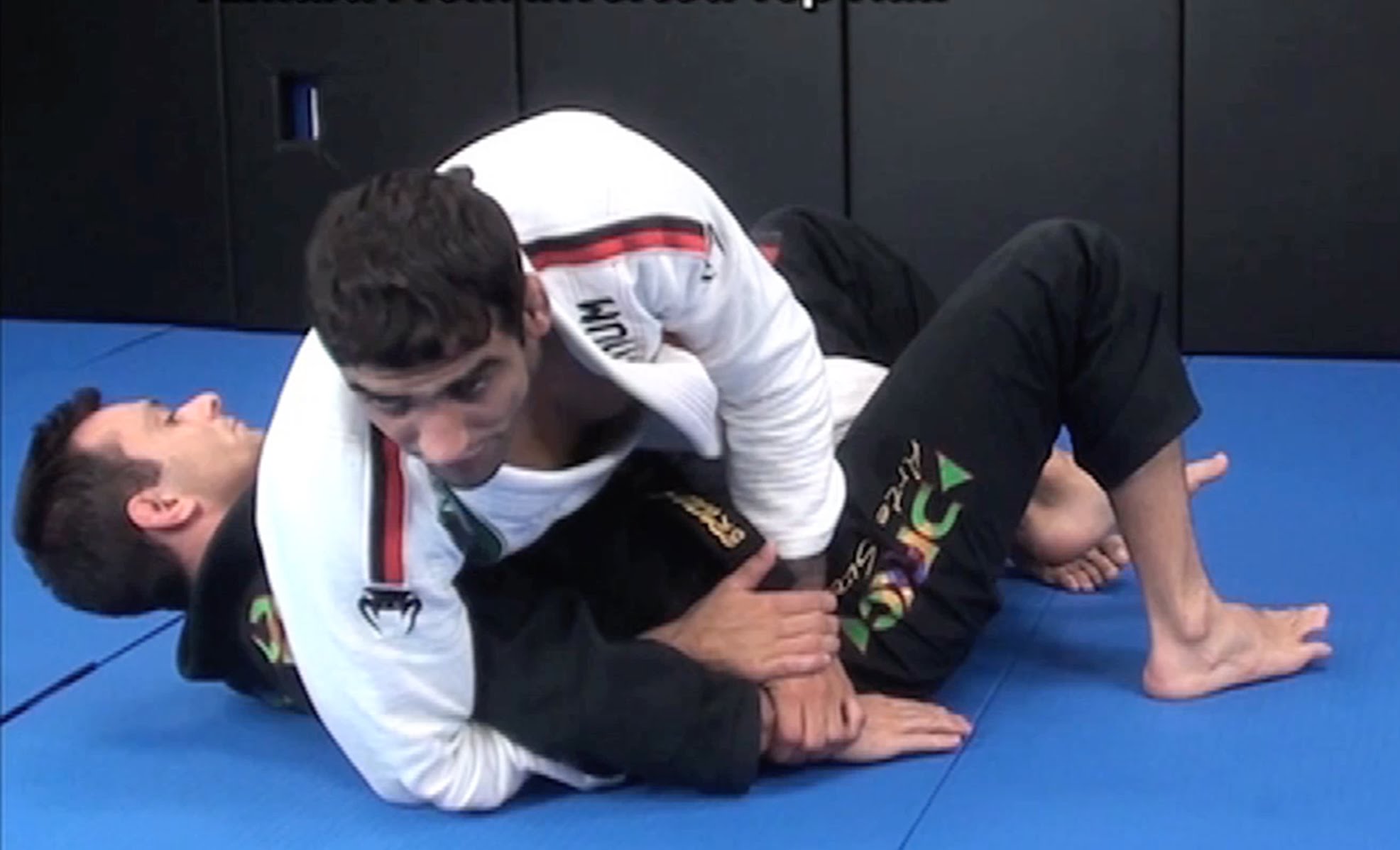 Rolling Kimura Finish from Top Half Guard by Leandro Lo