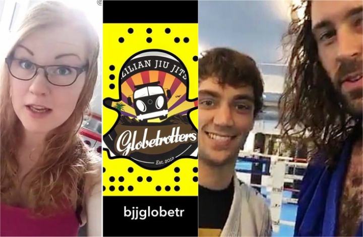Follow BJJ Globetrotters Adventures On Snapchat