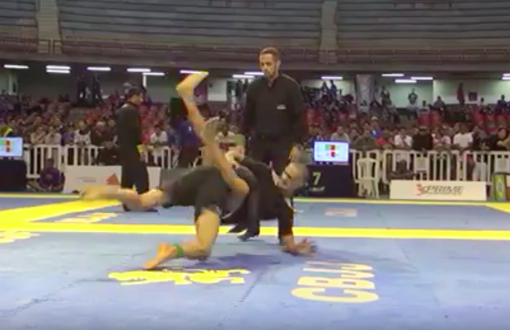 Notorious Guard Puller Paulo Miyao’s Double Leg Takedown in Competition