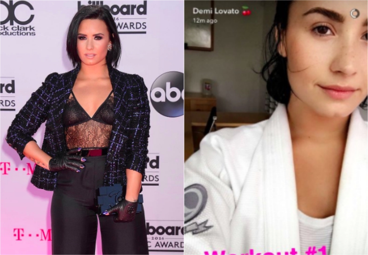 Singer Demi Lovato Trains Jiu-Jitsu Under Orlando Sanchez