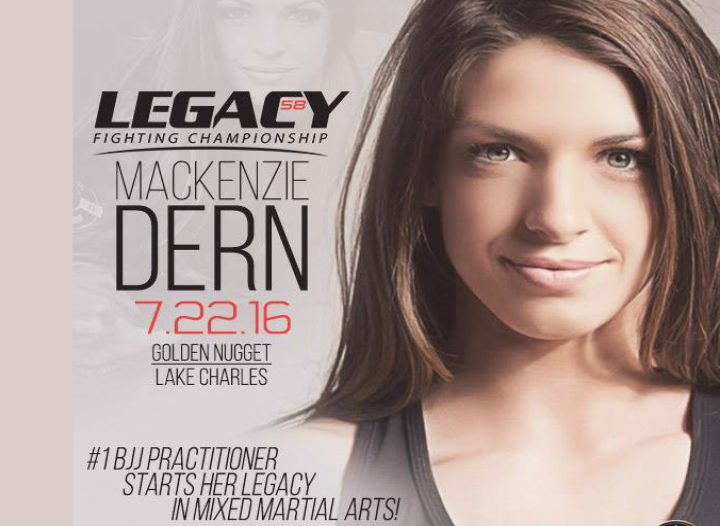 Legacy FC Confirms Mackenzie Dern’s Opponent for MMA Debut