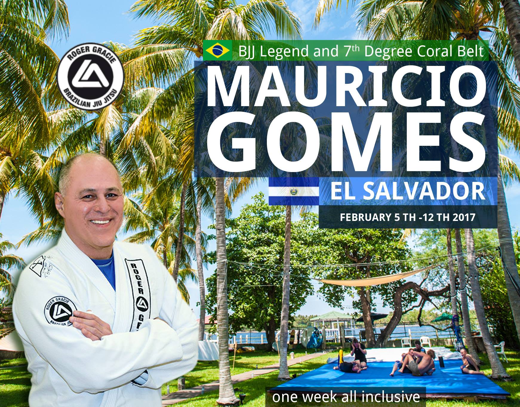 BJJ & Surf Camp with Legendary Coral Belt Mauricio Gomes in El Salvador