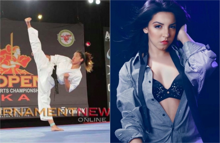nude karate UFC star Michelle Waterson's amazing body transformation ...