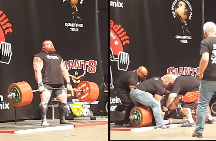 Weightlifter Almost Dies Following New Deadlift World Record 