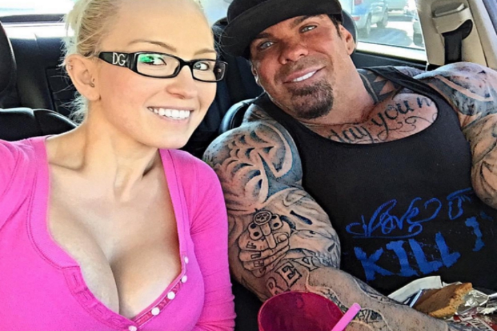 Celebrity Bodybuilder Trains Wife for MMA