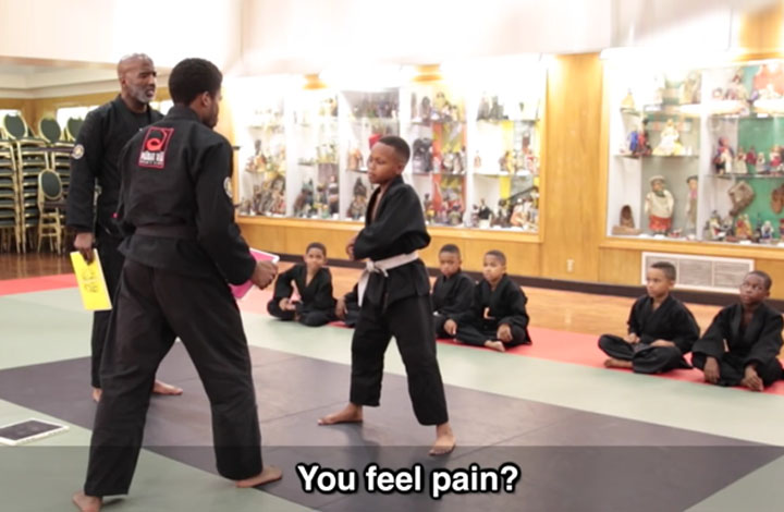 Martial Arts Instructor Encourages Student To Cry, Work Through Feelings