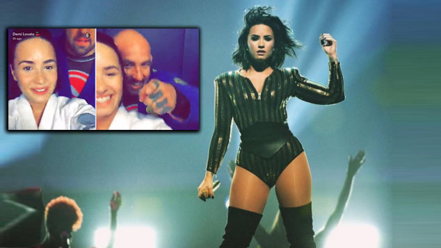 Demi Lovato Earns First Stripe