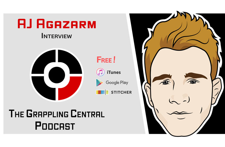Grappling Central Podcast Interviews AJ Agazarm