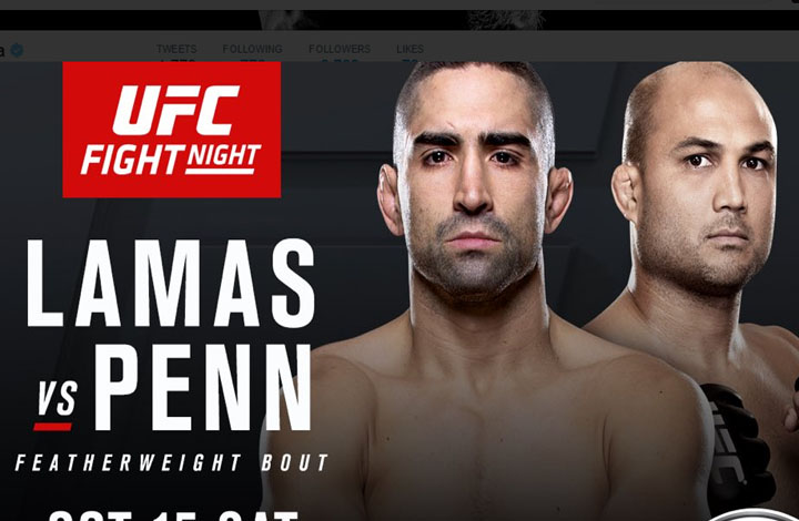 Ricardo Lamas vs. BJ Penn Announced for UFC Manila