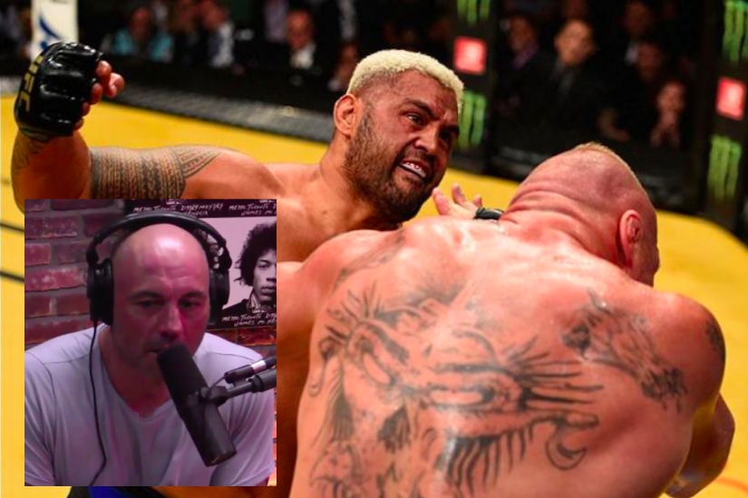 Joe Rogan’s Message For Mark Hunt About Lesnar’s PED Situation
