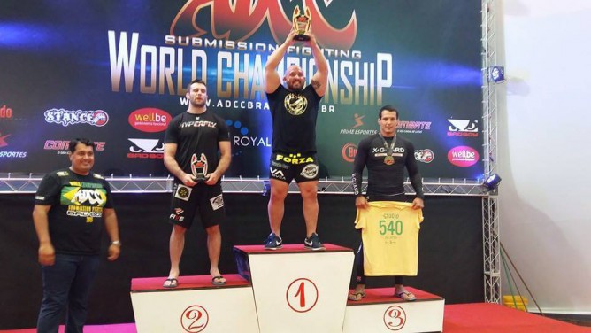 Jared took second place at the world cup of submission wrestling: ADCC 2013