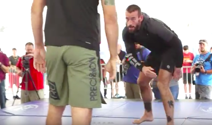UFC 203: CM Punk’s Open Workout vs Mikey Gall’s Open Workout