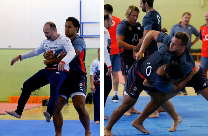 England Rugby Team CrossTrain Judo