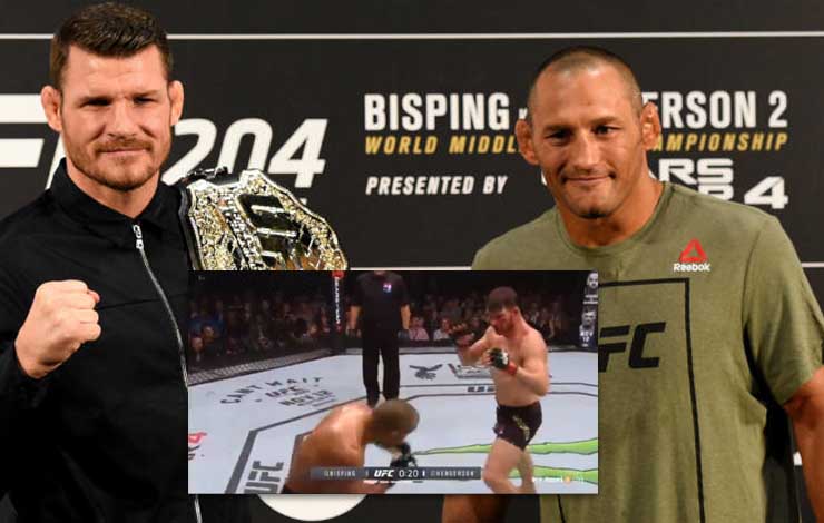 UFC MIddleweight Title Fight: Bisping vs Henderson
