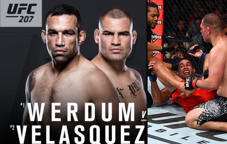 Fabricio Werdum and Cain Velasquez Rematch Set For UFC 207