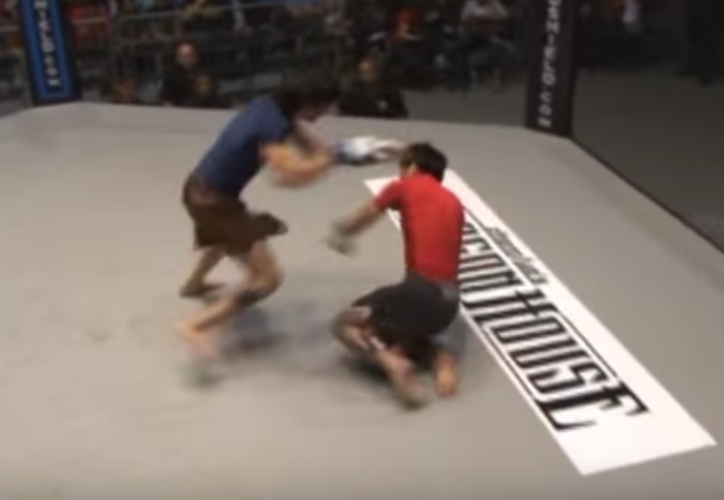 Sport BJJ Practitioner vs Muay Thai Fighter in MMA Fight