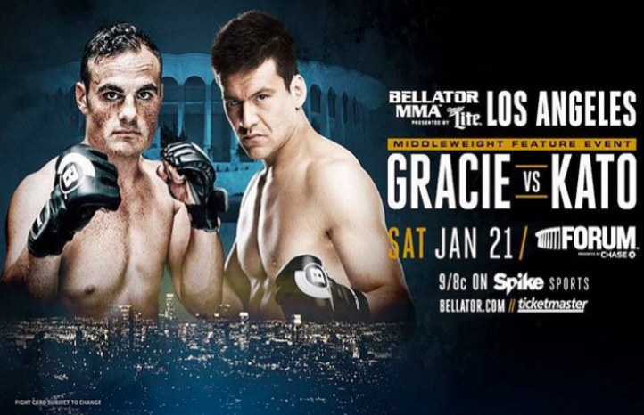Ralek Gracie vs Hisaki Kato set for Bellator 170 in Los Angeles