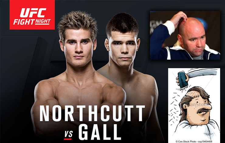 Northcutt Responds To Mickey Gall Wager To Shave Head