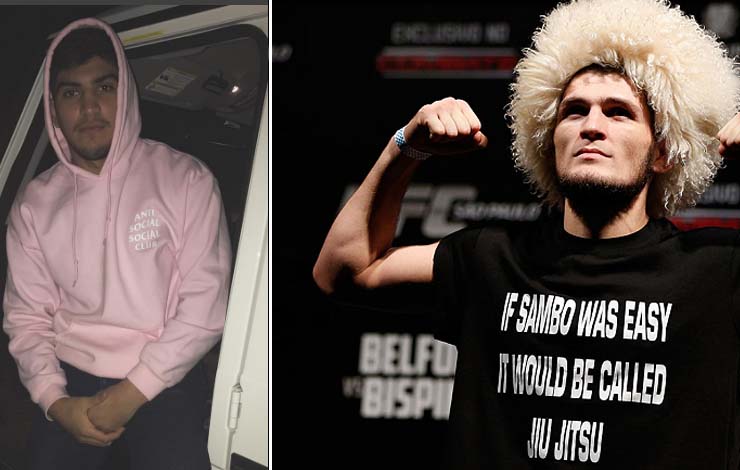 Dillon Danis Had a Beef With Khabib, Believes He Can Submit Him