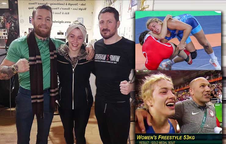 Olympic Gold Medalist in Wrestling Helen Maroulis Talks Training With McGregor