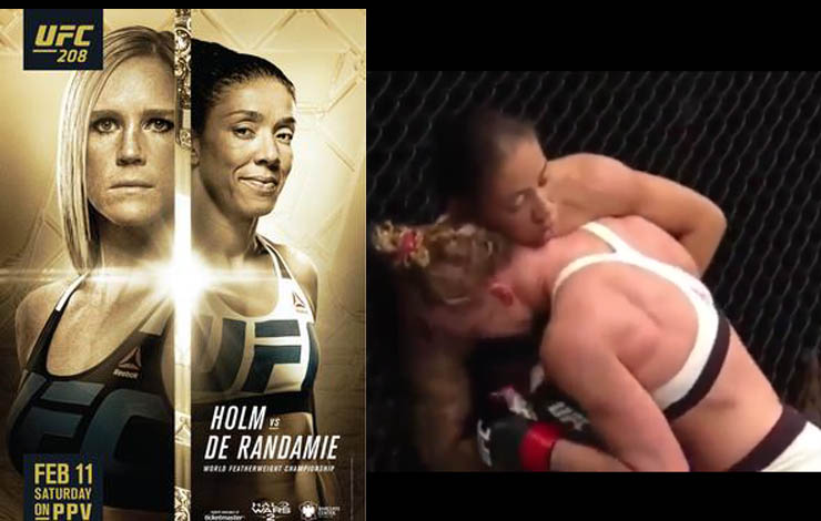 UFC 208: Holly Holm v Germaine de Randamie