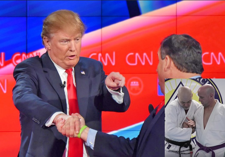 BJJ Black Belt’s Wrist Lock To Counter Trump’s Armdrag Handshake
