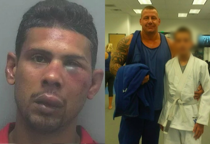 Burglar Gets Bloody Beating From Ultraheavyweight BJJ Blue Belt Homeowner