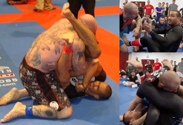 Davi Ramos Shows His Armbar That Submitted Jeff Monson