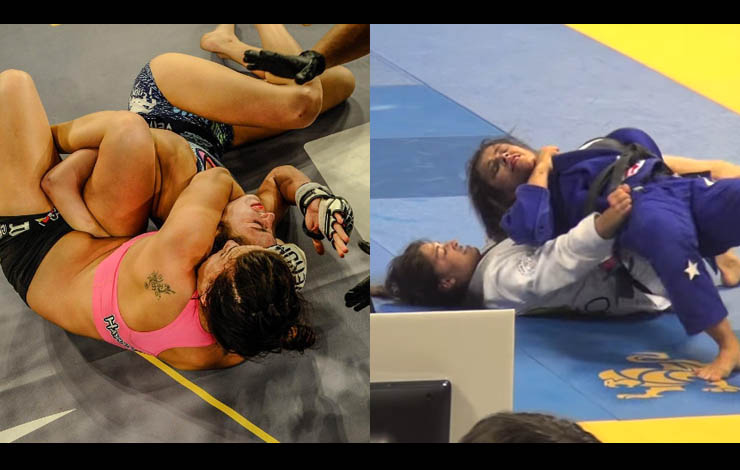 Mackenzie Dern Teaches How To Pull Off The Rear Naked Choke from Omoplata For BJJ & MMA