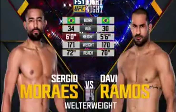 Watch Davi Ramos’ UFC Debut