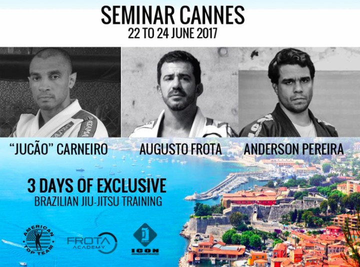 Summer BJJ Camp in Cannes w/ Roan Carneiro, Augusto Frota & Anderson Pereira