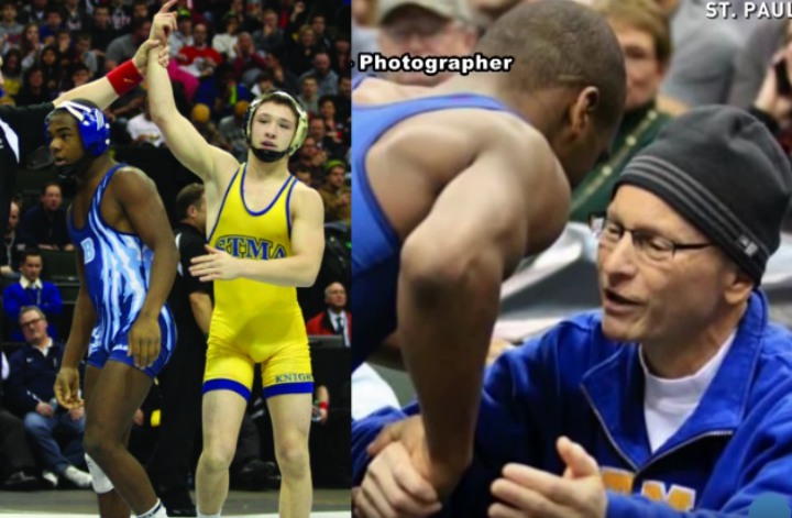 Wrestler Loses State title, Then Hugs His Opponent’s Dying Father & Wows The Crowd