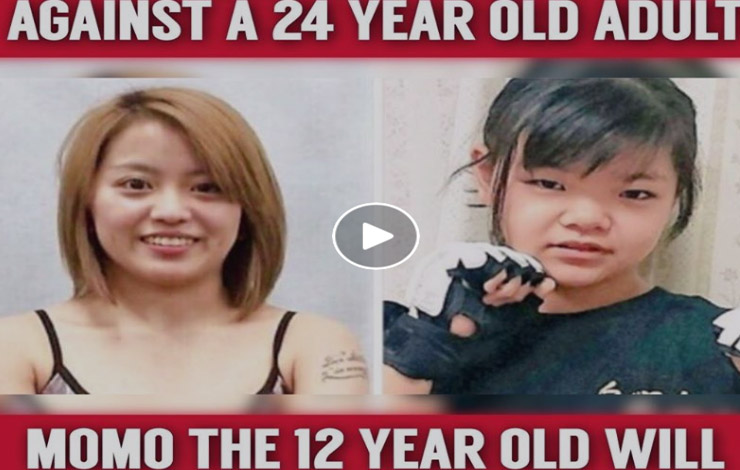 12 Year Old Girl Set To Fight a 24 Year Old Woman In Deep Jewels 16 in Japan