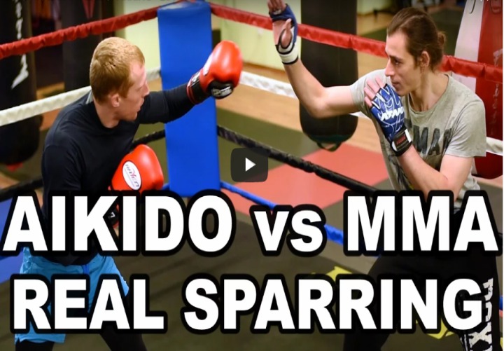 Aikido vs MMA – Finally REAL SPARRING