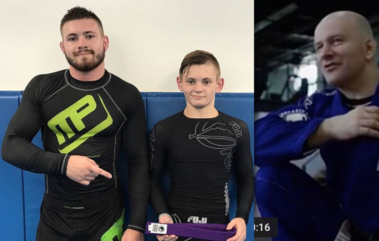 Nicky Ryan Receives Purple belt At Age 15