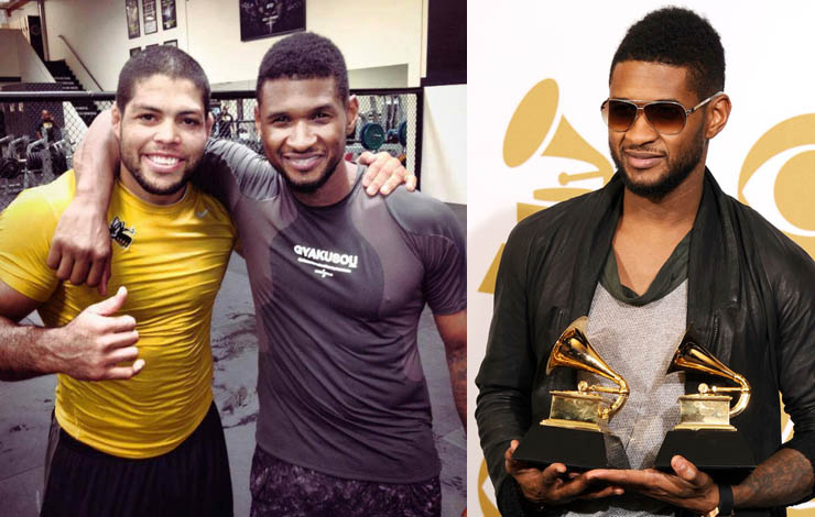 Usher Is Doing Jiu-Jitsu Alongside Andre Galvao