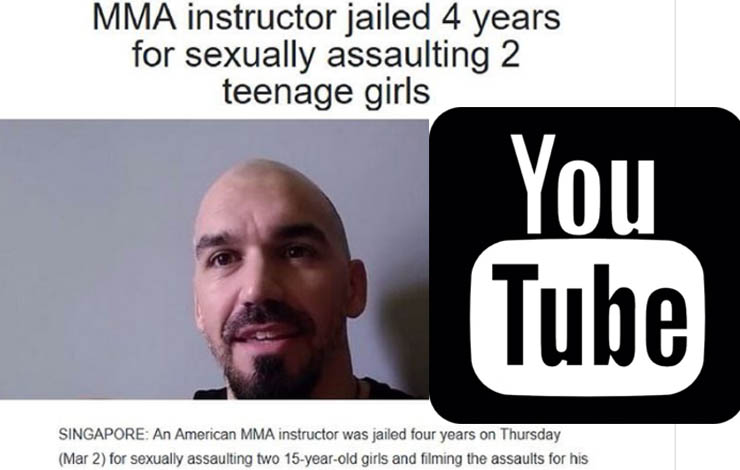 MMA instructor Jailed For Sexually Assaulting Students Reactivates His Youtube Channel