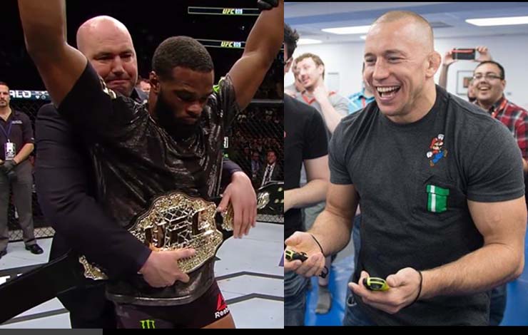 Dana White Slams Woodley For Maia Performance, Gives GSP Back To Bisping