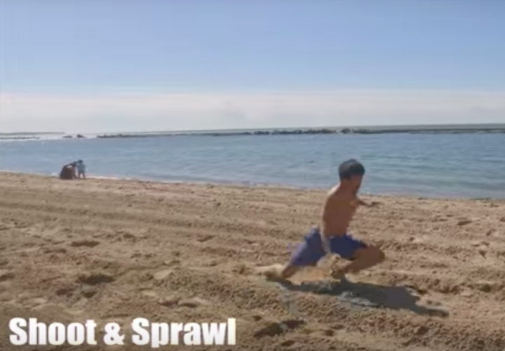 Beach Bodyweight Workout For Grapplers