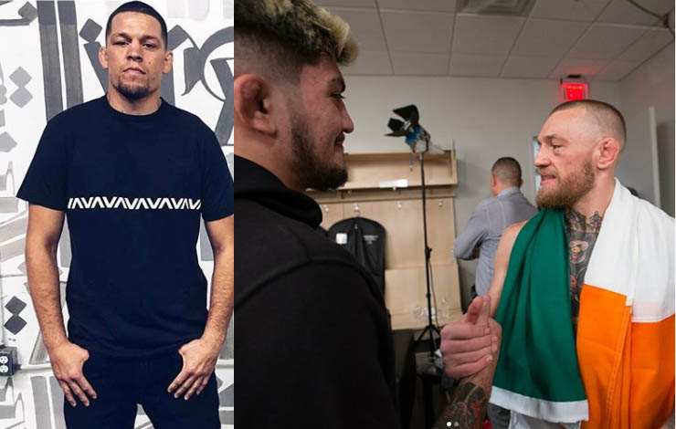 Nate Diaz Calls Out Dillon Danis For McGregor Support