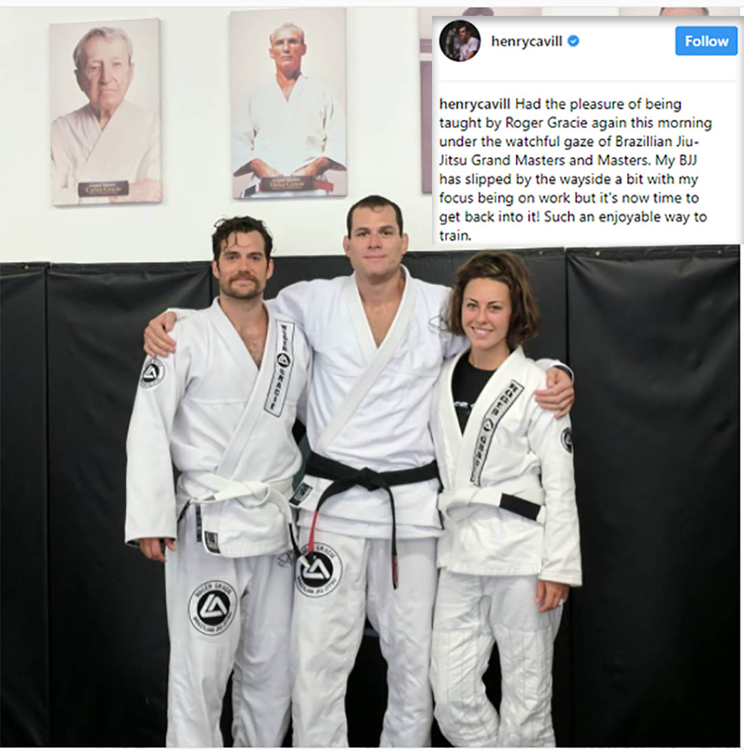 Superman Takes Girlfriend To Put In A Session With Real Life BJJ Hero – Roger Gracie